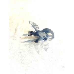 Papo 2013 Ice Dragon Translucent Blue Grey Mythical Fantasy Figure 36015